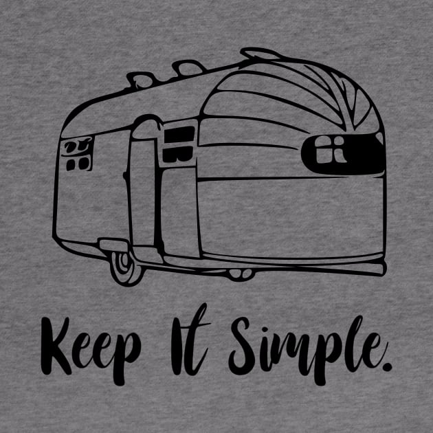 Keep It Simple Airstream Camper by WereCampingthisWeekend